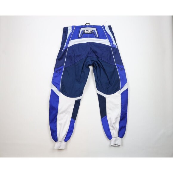 Vintage Thor Motocross Mens 34 Distressed Padded Moto Bike Racing Joggers Pants - Picture 8 of 11
